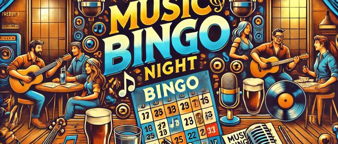 Music bingo night at Freddy J's in Mays Landing NJ
