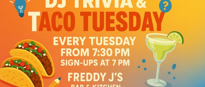 Trivia night at Freddy J's Bar and Kitchen