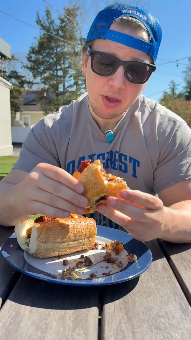 Our annual 4/20 sandwich is back.

We were off for our second favorite holiday, but we still had to bring back the Stoney Mama, named after the Instagram account that inspired it, @stoneymama75 

Loaded with chopped cheese, @coopercheese American cheese sauce, aioli, bacon, fries, @madmutz sticks, Jay Jay’s sauce, plus chips on the side.

Over the top, completely unnecessary, and exactly the kind of sandwich that only comes around once a year for satisfy your munchies